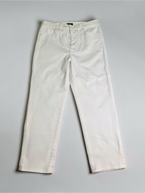 Express White Boyfriend Jeans